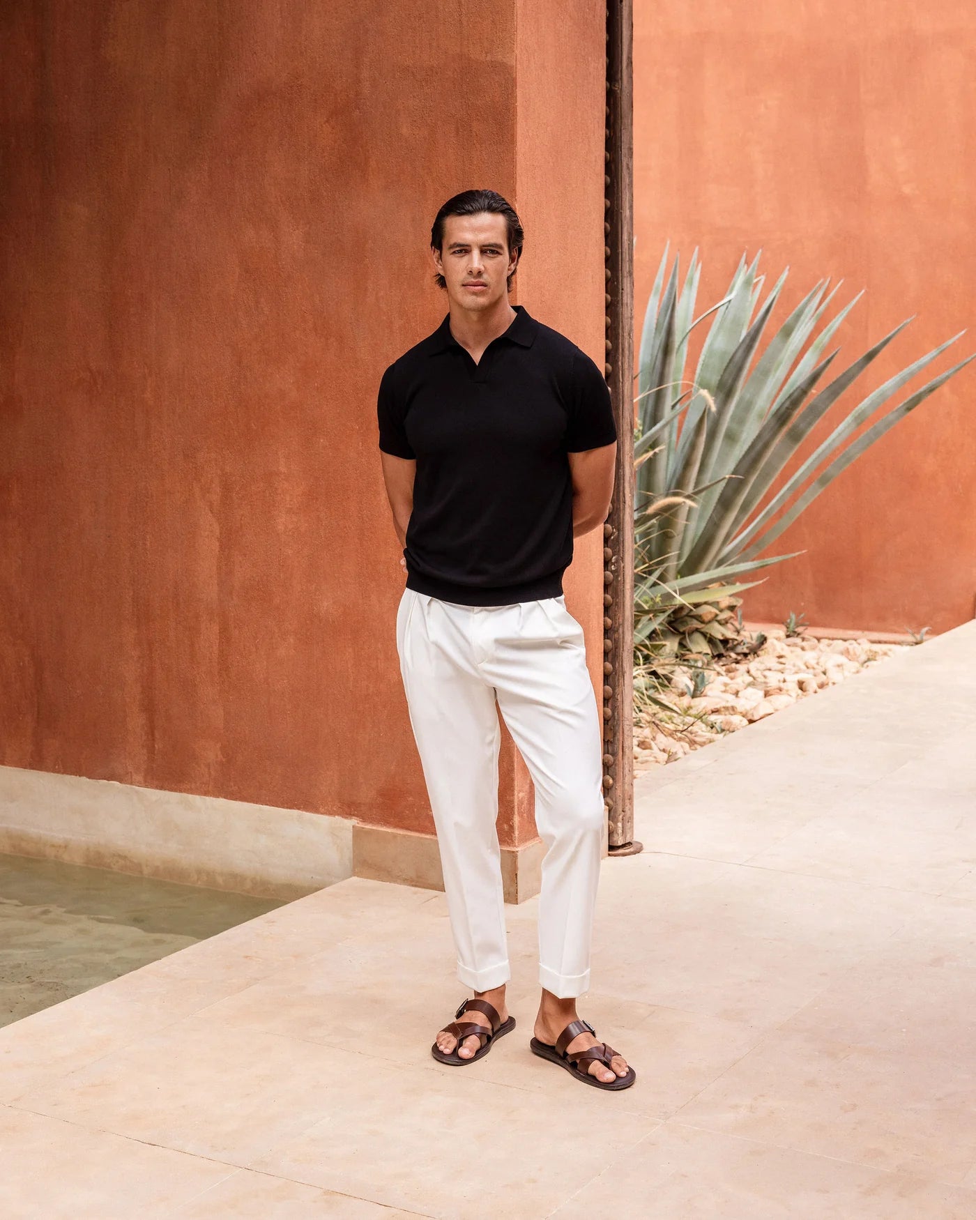 MONTE LUXE POLO BLACK