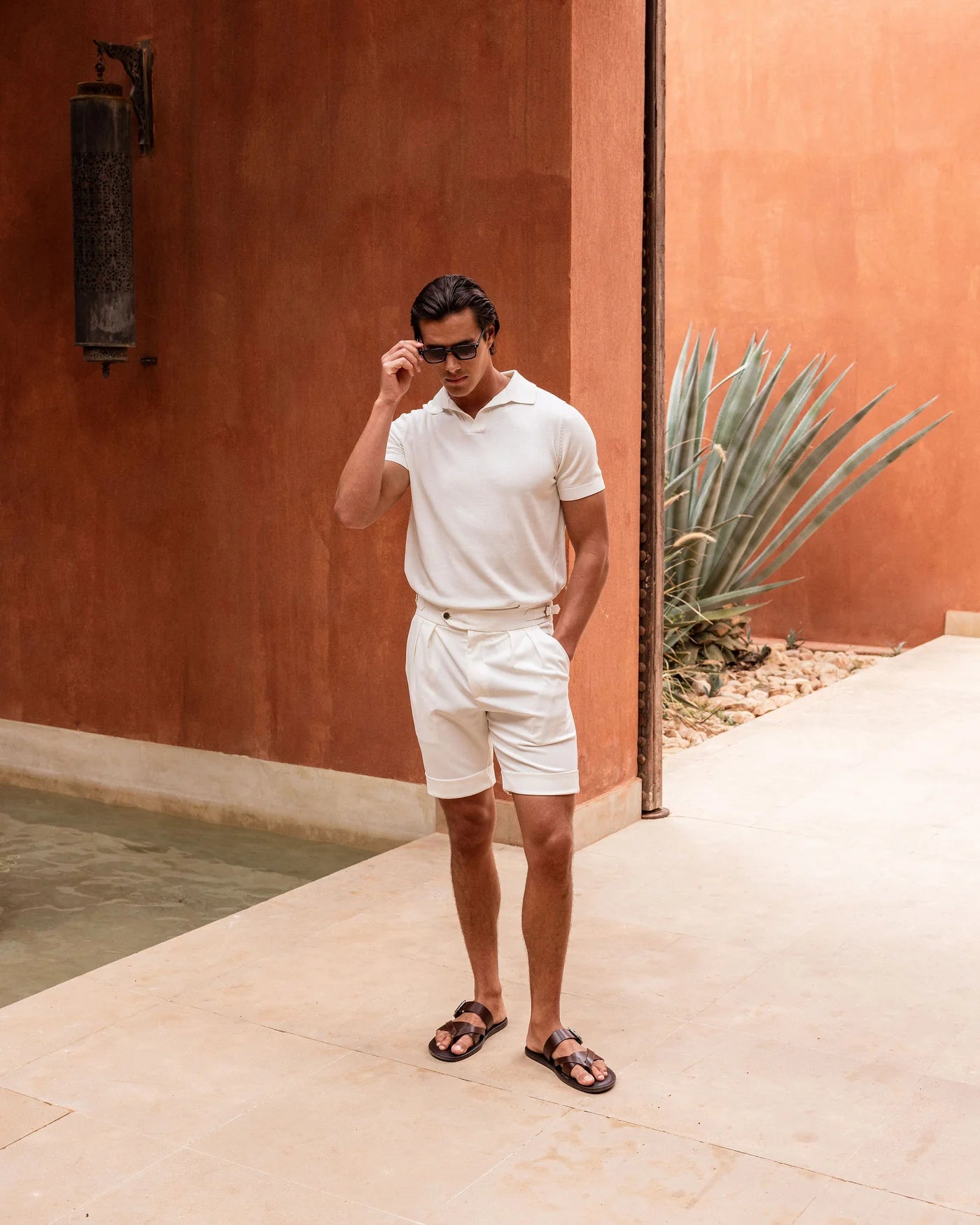 MONTE LUXE POLO WHITE